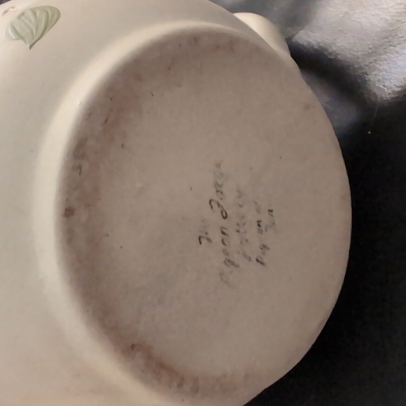 3 pieces Pigeon Forge Pottery classic grey clear inside glaze - Picture 7 of 13